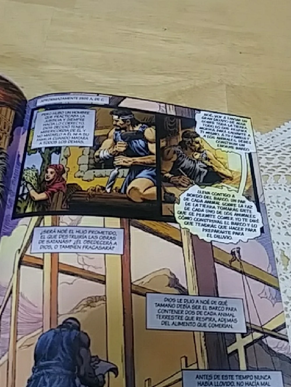 El Bien Y El Mal Comic Book bundle, bible stories in Spanish